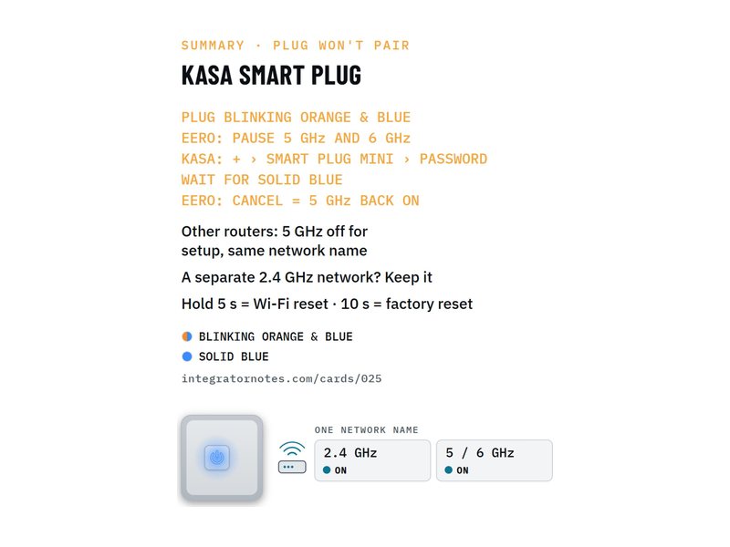 Field card 025: EP10 smart plug